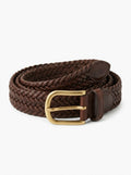 Hand-Braided Calfskin Belt